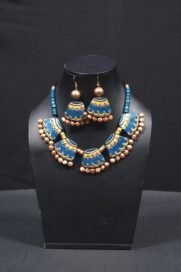 Terracotta Necklace and Earring Set