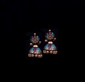 Terracotta Jhumka Earring - Jimikki