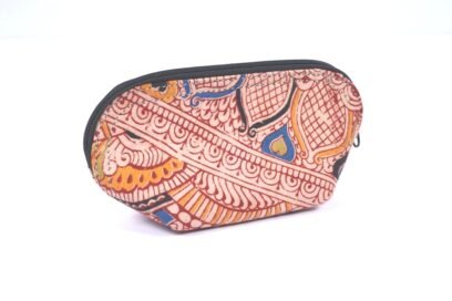 Kalamkari Cosmetic Pouch