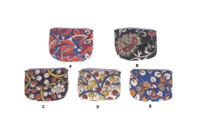 Kalamkari Flap Pouch