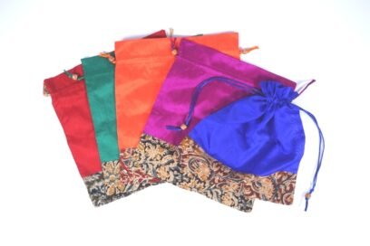 Kalamkari Silk Potli Gift Bag