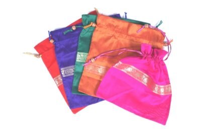 Zari Silk Potli Gift Bag