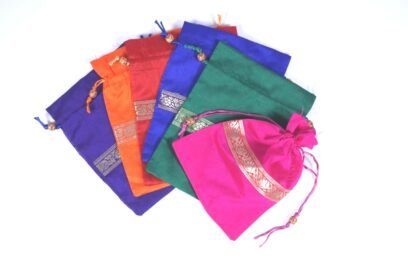 Zari Silk Potli Gift Bag