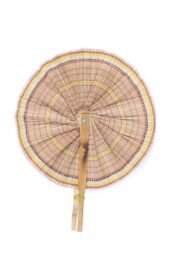 Eco-friendly handwoven bamboo fan