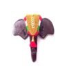 Traditional Elephant Head With Nettipattam Wall Hanging