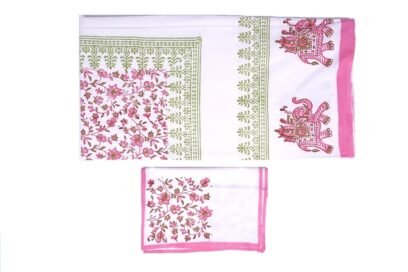 Block Print Table cover and napkins set