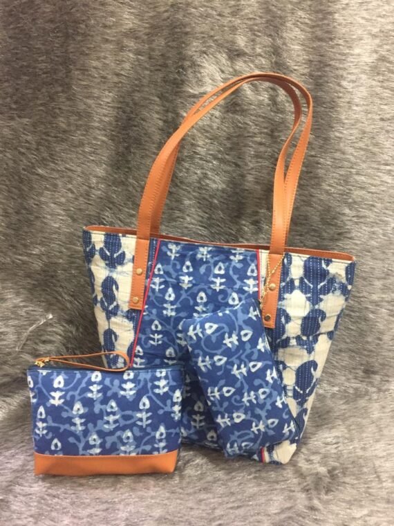 Ethnic Block Print Hand Bag Combo