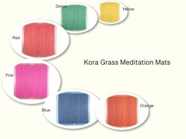 kora grass meditation mats