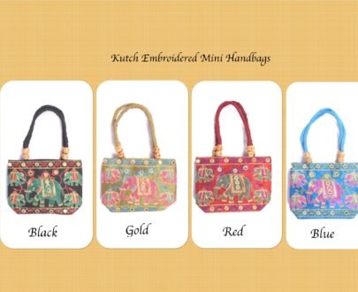 Cute Kutch Embroidered Mini Handbags