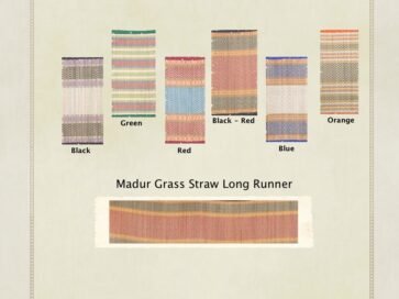 Madur Grass Straw Long Runner