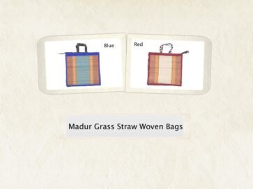 Madur Grass Straw Woven Bags