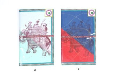 Handmade Paper Book With Elephant Cover - Big