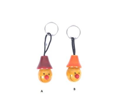 Cute Channapatna Wood Keychain