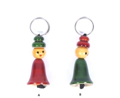 Cute Channapatna Wood Keychain