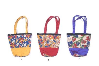 Stylish Kalamkari Silk Mini bag