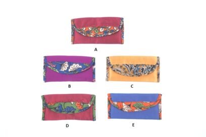 Bright Kalamkari Flap Purse