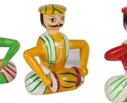 Channapatna Music Men – Set Of 3